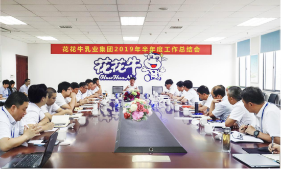 樹立信心、積蓄力量、厚積薄發(fā)、共享成果—花花牛乳業(yè)集團召開2019年半年度工作總結(jié)會