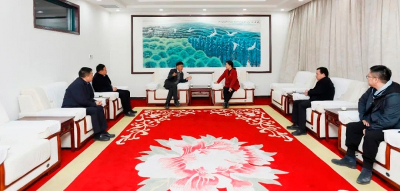 發(fā)揮產(chǎn)業(yè)優(yōu)勢(shì) 助力鄉(xiāng)村振興 | 民權(quán)縣委副書(shū)記、縣長(zhǎng)王靜嫻會(huì)見(jiàn)關(guān)曉彥董事長(zhǎng)一行