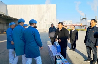 春節(jié)送溫暖，慰問暖人心丨集團(tuán)黨委書記、董事長慰問春節(jié)期間堅(jiān)守崗位的一線職工